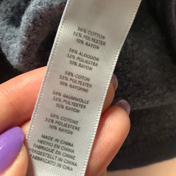 Alternative Apparel Blue with Polka Dots Hoodie Size US Small - Picture 6 of 9